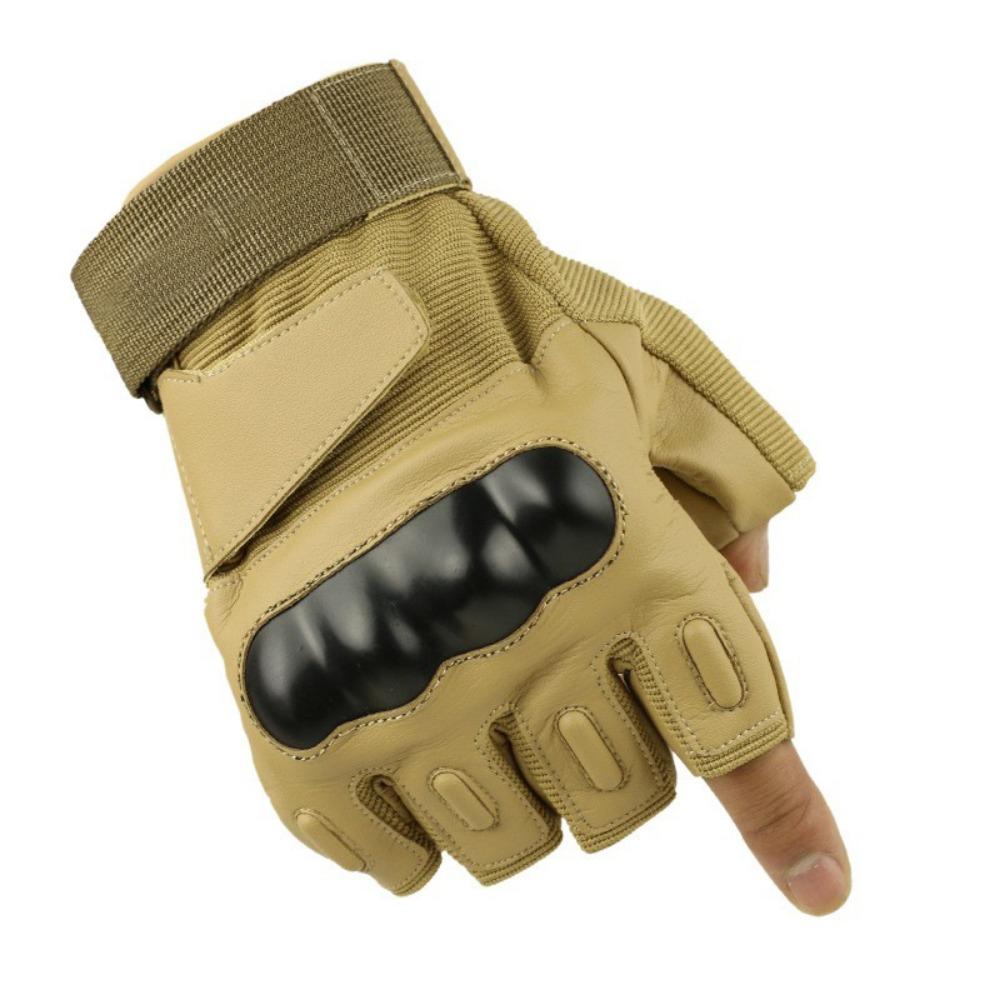 Half finger tactical gloves men's and women's autumn and winter fighting sports cycling fitness anti-cut outdoor non-slip field Korean version gloves