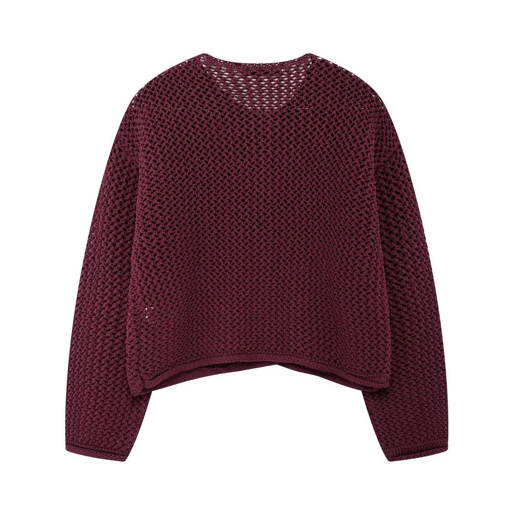 European and American Style, New Women's Fashion, Versatile, Cross-border Multicolor Comfortable French Coarse Needle Jacket