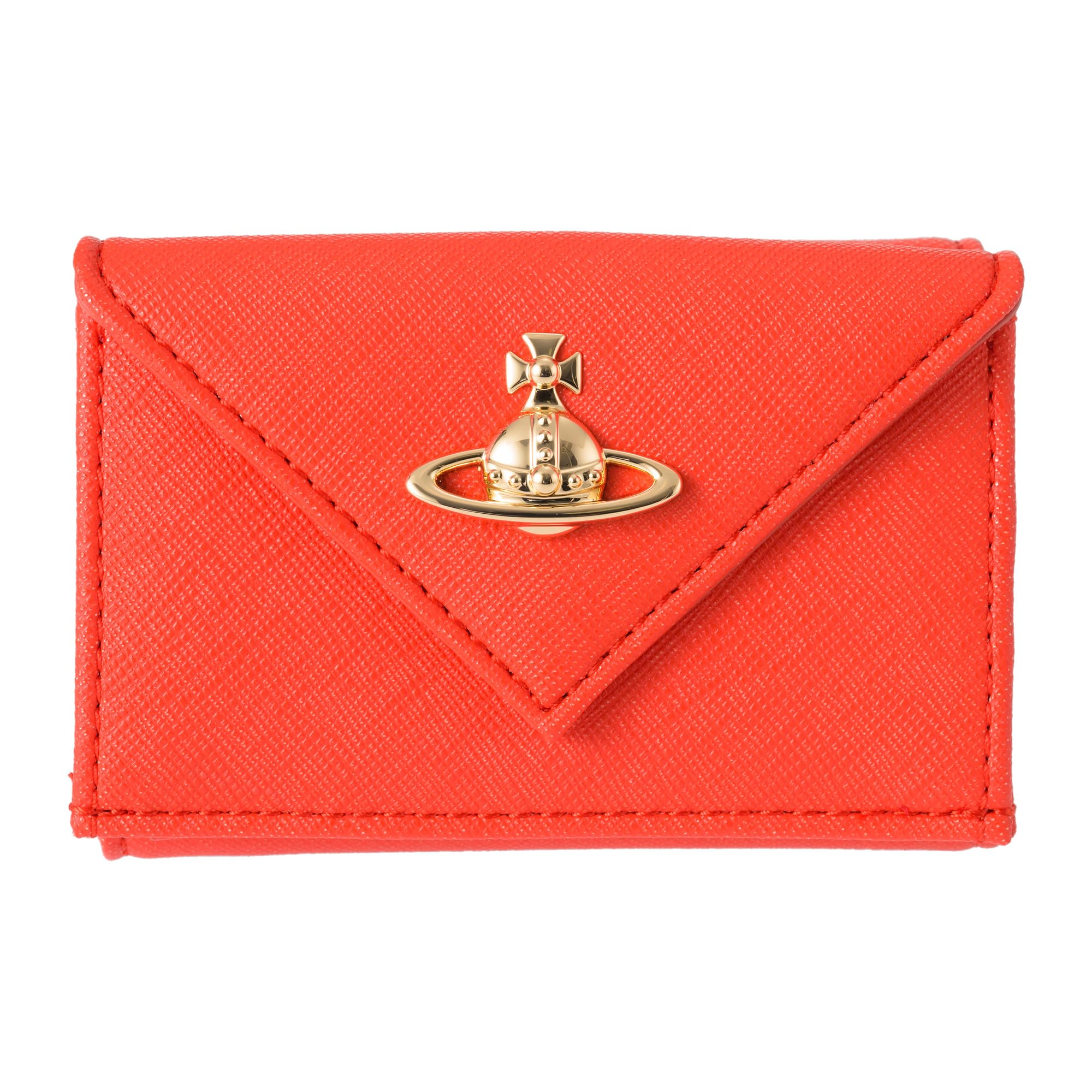 

Кошелек Vivienne Westwood 5115002EW S0021 F402 Конверт-купюрник с оранжевым тройным карманом, [Б/у]