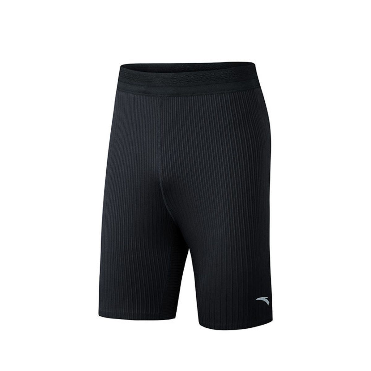 

Anta Five-Point Running Training Solid Color Sports Shorts Men Shorts Black 952425303-1 3XL