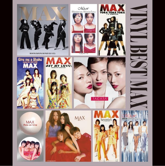 

LP Record MAX VINYL BEST AQJD77751 avex infinity 2025 Japan Japanese PopRock