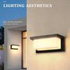 Led Outdoor Wall Light Waterproof Ip65 Motion Sensor Led Outdoor Lighting Porch Lights Balcony Garden Lights Outdoor Wall Lamp