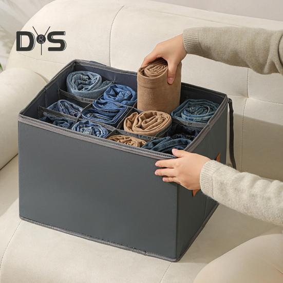 Cutie Depozitare Pantofi cu Capac Transparent Închidere cu Fermoar Capacitate Mare Compartimente Multiple Organizator Depozitare Pantofi Dulap