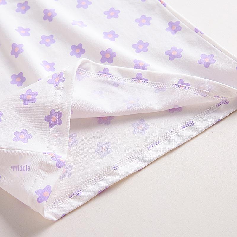 Girls' Cotton Summer Vest - Soft Korean Sling for Children