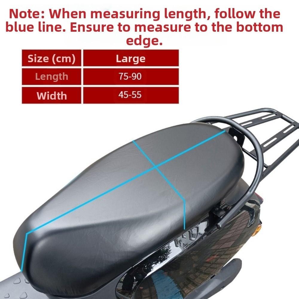 Universal Backrest Cover Waterproof Seat Back Protector  Electric Vehicle Bicycle Accessories