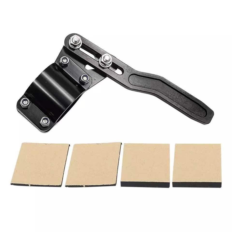 

Подовжувач важеля покажчика повороту Стайлінг автомобіля Регулювання Подовжувач важеля сигналу на рульовому колесі Комплект для зміни положення важеля покажчика повороту Алюміній чорний