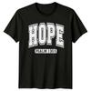 Hope Psalm 130:5 Christian Faith Graphic Varsity Style T-Shirt