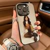 Famous actress--Actress J-Jenna-O-Ortega Phone Case For IPhone17  16 11 12 13 14 15 16 Pro Max Cover Colored Silver Funda Bumber