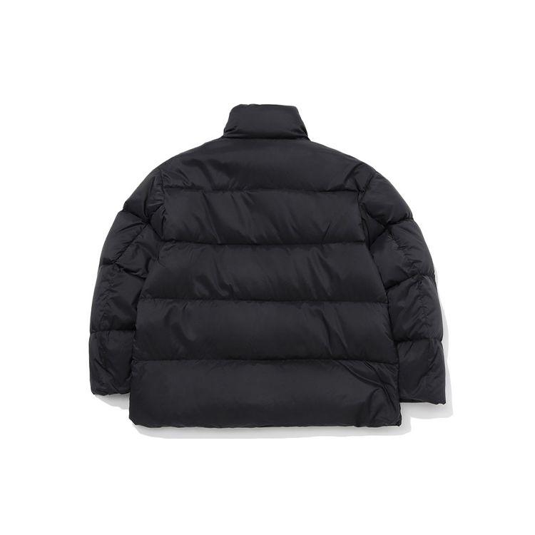 Li Ning Sporty Stand Collar Short Down Jacket Winter Women Outerwear Black AYMQ580-3