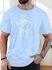 Unisexs Crew Neck Tee Royal Flush Card Drip Graphic Soft Short Sleeve Casual Street Poker Fan Summer Daily Cotton Basic Wear Top