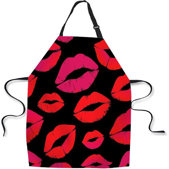 Kitchen Cooking Apron N Woman Golden Hair Apron Home Baking Chef Apron Waterproof For Women Men 31X27 Inch