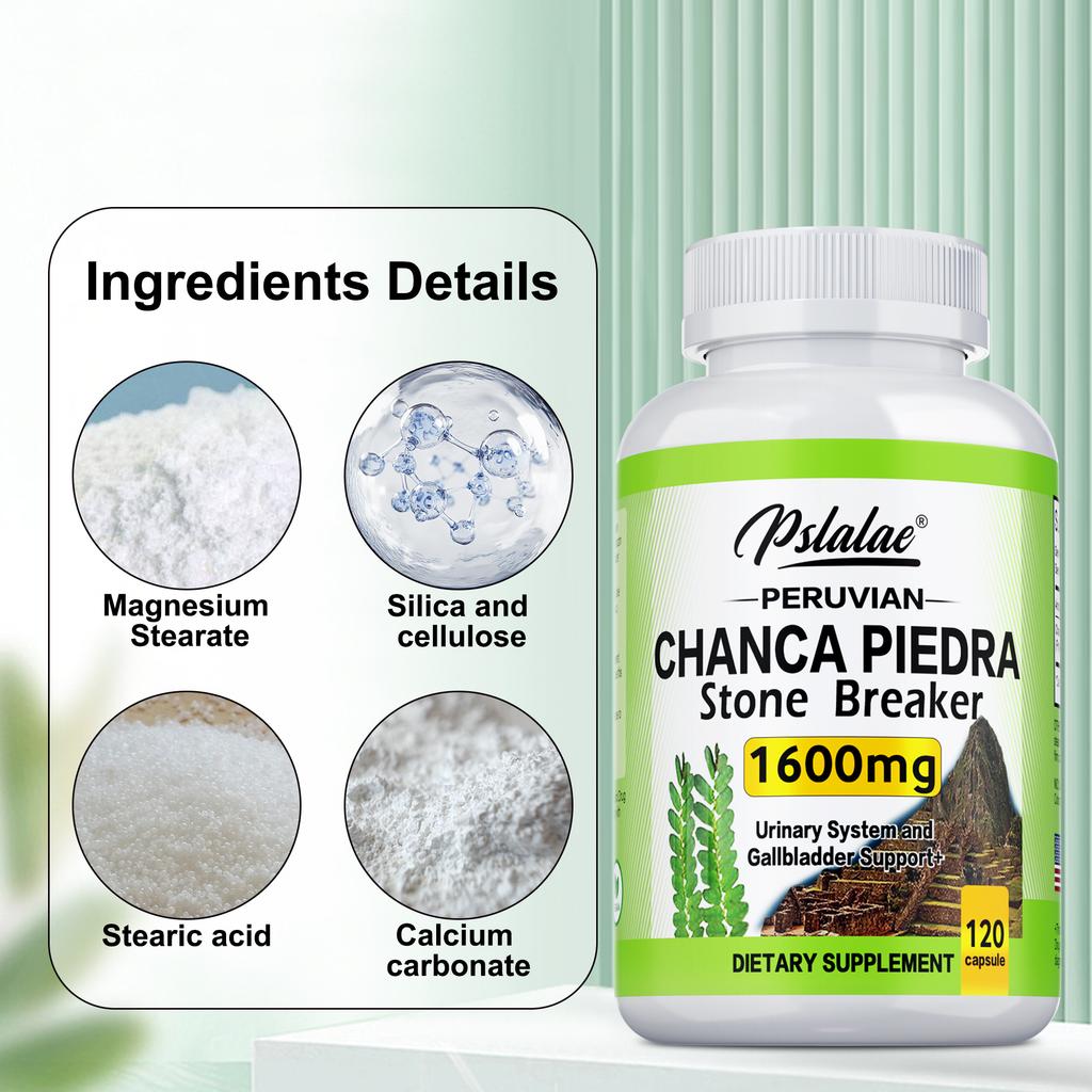 Pslalae Chanca Piedra Capsules 1600 mg - Levergezondheid