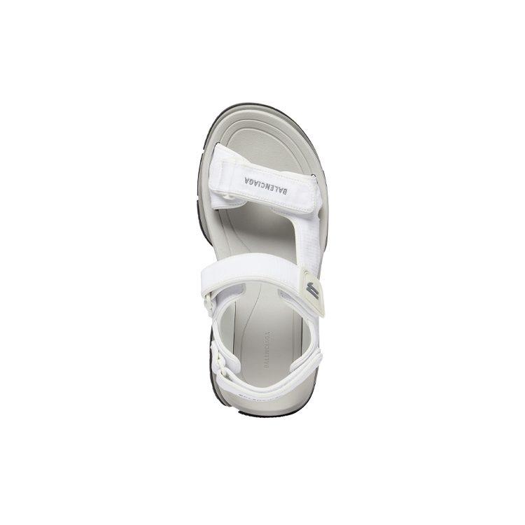 Balenciaga Tourist Sandal White Grey Women's 706277W2CCF1912