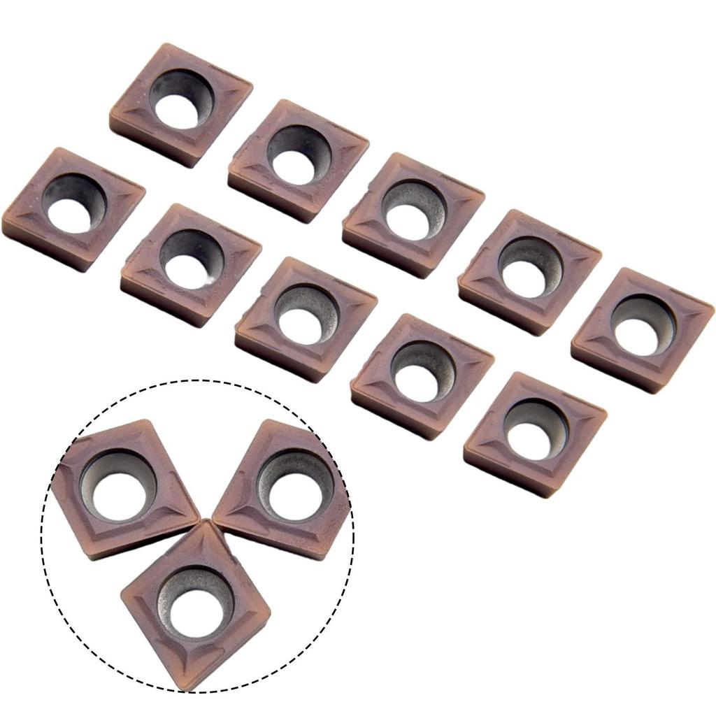 10PCS CCMT060208 CCMT21.52 VP15TF Indexable Carbide Turning Inserts