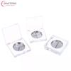 2.5g Empty Portable Eyeshadow Palette Blusher Box Solid Ointment Box Cosmetic Makeup Case Round Storage Container