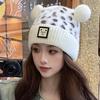 2025 Koreanischer Stil Damen Strick Bärenmütze - Warm, vielseitig und lässig mit Ohrenschutz für Herbst/Winter