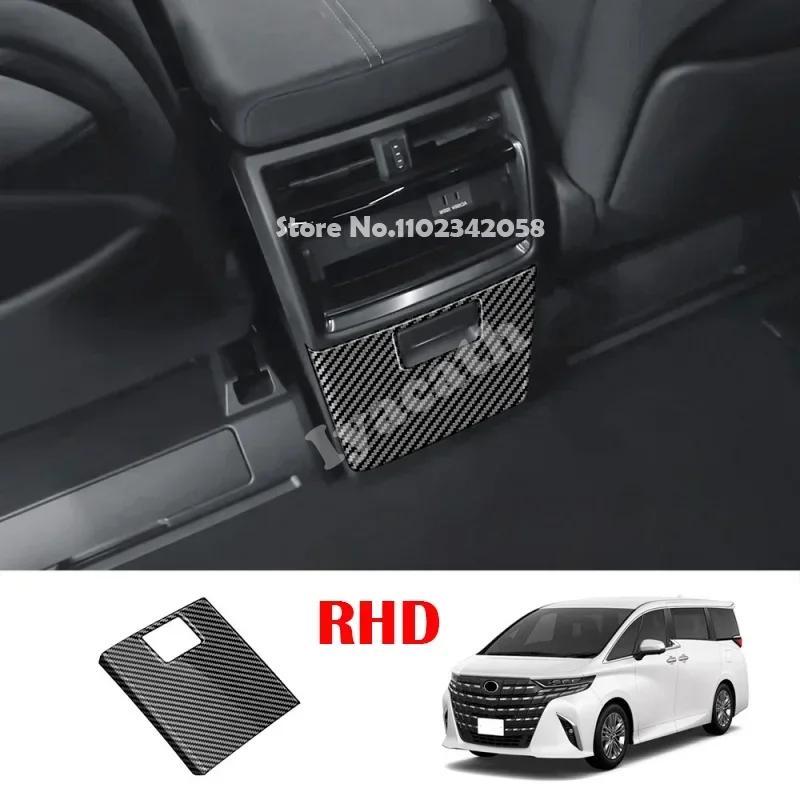 LHD RHD For Toyota Alphard Vellfire 40 Series 2024Rear Seat Handle Panle Strip Back Handshake Trim Interior Accessories