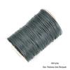 15m 1mm Korean Waxed Cord Faux Leather for DIY Bracelets & Necklaces