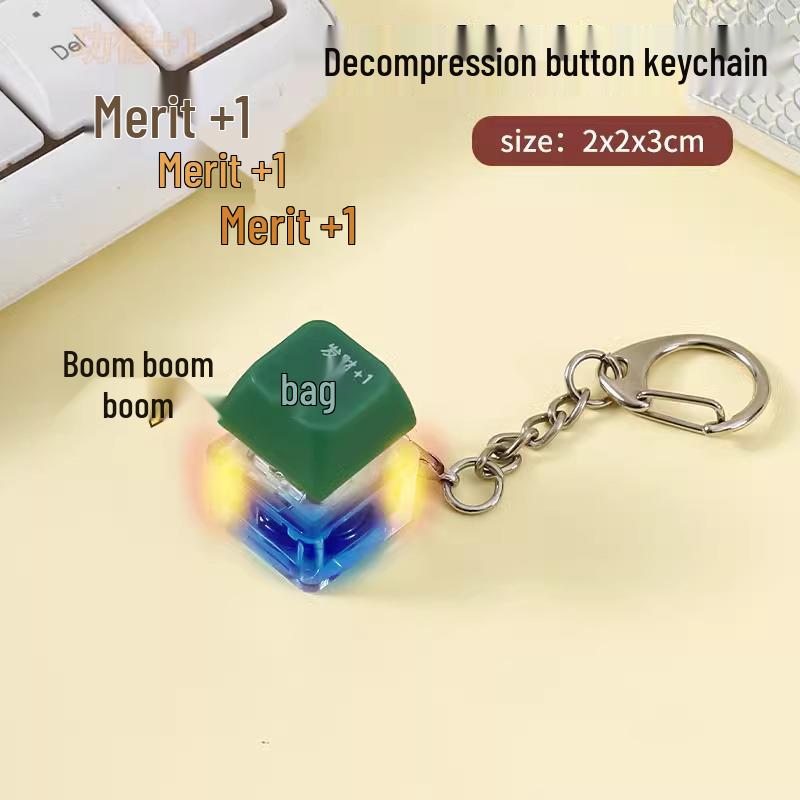 

Киберпанк Светящийся Электронный Деревянный Рыбий Кейкап: Распакуйте, Нажмите и Получите Бонусный Кулон-Брелок