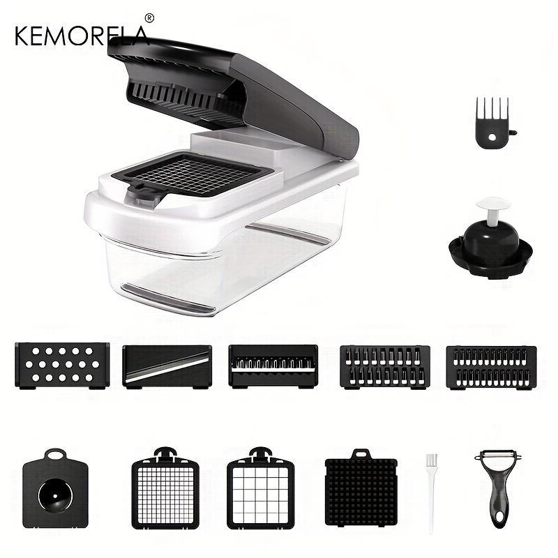 14/15 in 1 Multifunctional Vegetable Chopper Food Chopper Onion Chopper Vegetable Chopper with Container for Salad Potato Carrot