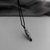 Retro Nine Eye Bead Necklace for Men, Rope, Clavicle Chain, Women's Accessories