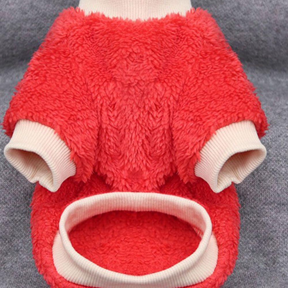 New Year dog warm pet clothes Cute Small Dog Sweater two-legged