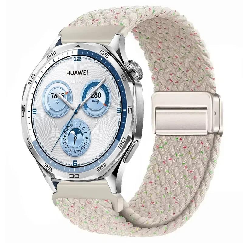 22mm 20mm Nylon Loop Band for Huawei Watch GT5 Pro/GT5 4 Pro GT3 2 GT2e Replaceable wristband for Huawei Watch 46mm 42mm Strap
