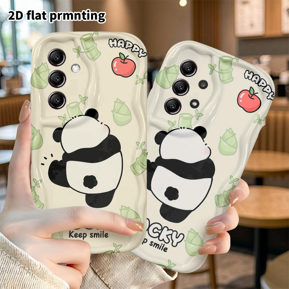 Phone Case: 2D Flat Samsung Galaxy A34 A35 S20 S22 S21 FE Plus Ultra Protective Case, Waving from the Back, Christmas and Halloween Gift