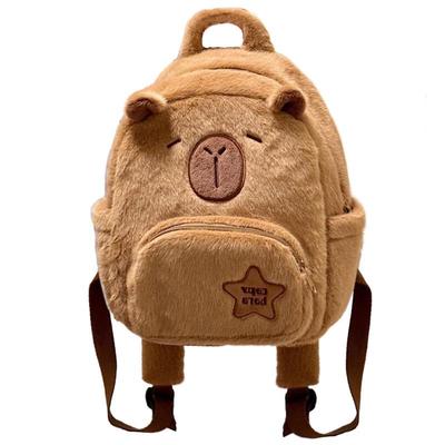 Capybara Plush Backpack