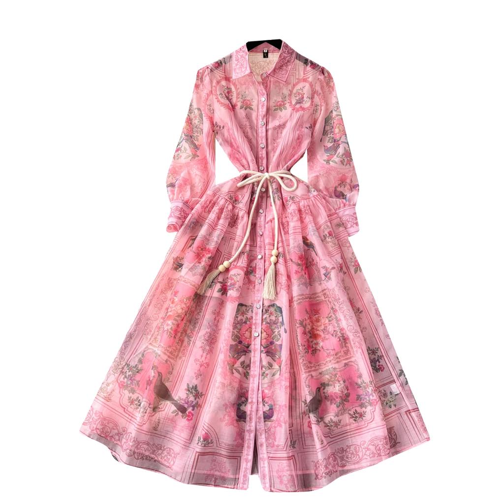 Autumn Lace Vintage Fairy Dress Women Patchwork Elegant Party Midi Dress Female Bow Korean Fashion One Piece Sweet Dress 2024