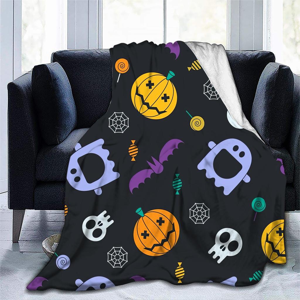 Halloween Print Blanket