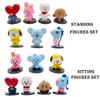 BTS BT21 7-teiliges Set Babyphone-Figuren, Ornamente, Tortenaufsatz, Spielzeug, Geschenk