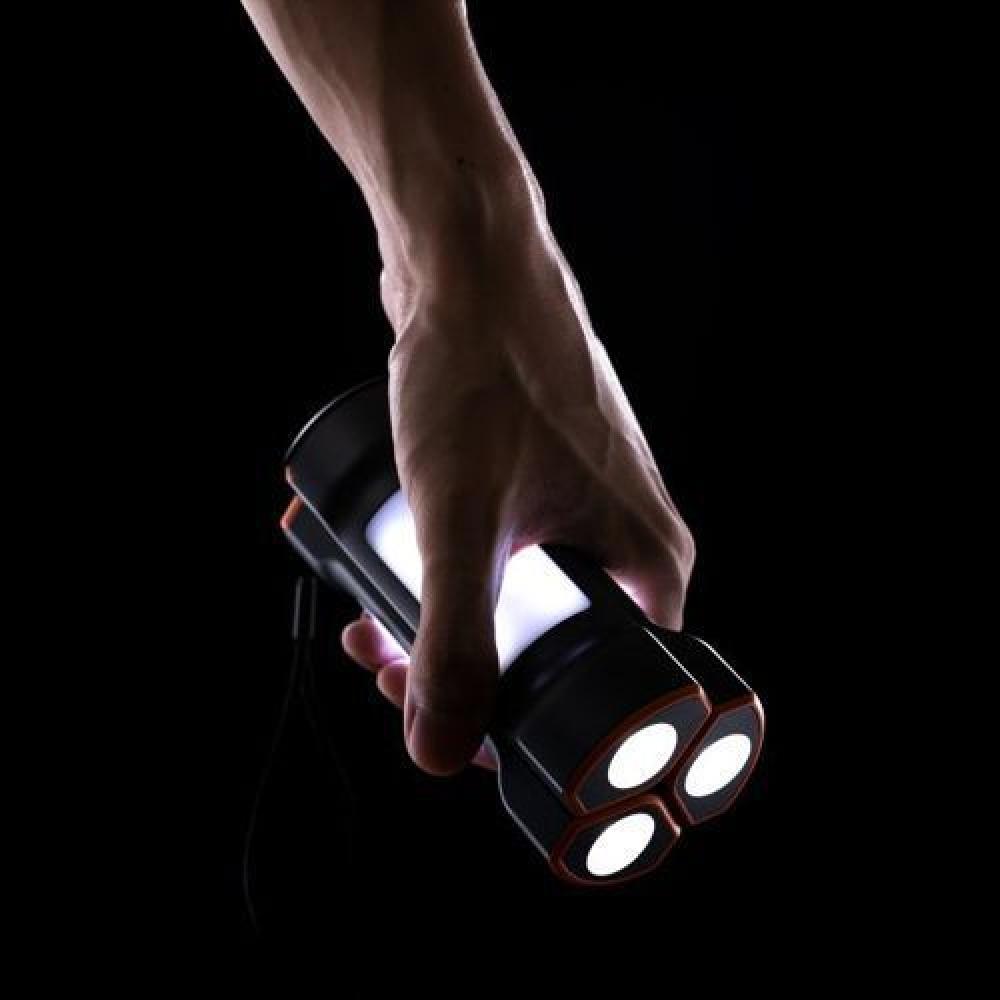 Owltech Owltech Owl Lpb2501la Bk  Led Flashlight Type Mobile Battery  2500mah  Set Of 3  Black 