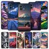 Phone Case For Xiaomi Mi 15 14 14T 13T 12T Pro 12 13 11 Lite 5G 11T X6 X5 Pro Soft TPU Cover Japanese Anime Landscape Art