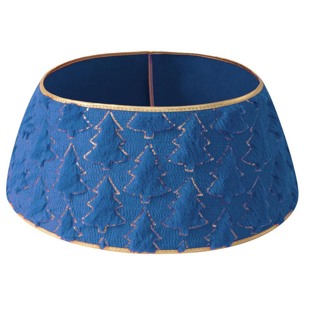 Christmas Tree Collar,Xmas Tree Ring Skirt Rustic Tree Skirt For Christmas Decor Xmas Holiday Home Party Decorations (40x56x20 Cm)