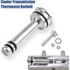 Transmission Cooler Barbell for GM 6L80 / 90 and 8L90 Thermostat Bypass Plug with Buna O-rings CNC Machined Aluminum