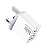 Fast Charger for Android & Apple - 3 USB + 2 Type-C Ports, Compatible with UK, US, EU.