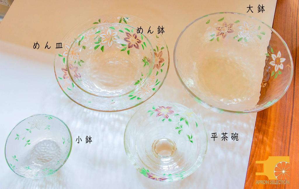 Yagi Kaiho Kaiho Kiln Kyoto-style Painted Glass Small Bowl (iron Wire)