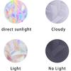 44 Pcs Window Clings Circles Stars Clouds Anti Collision Window Stickers Sun Catcher Stickers for Bird Strikes