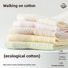 7 Pairs of Women's Summer Thin Cotton Wicking Sweat Breathable Mesh Lace Boneless Pile Socks