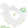50/30/10PCS Portable Disposable Toilet Seat Paper Waterproof Soluble Water Covers Type Travel Camping Hotel Bathroom Accessories
