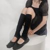 Soild Color Women Leg Warmers Summer Long Socks Women Stockings JK Lolita Girls Kawaii Cute Ruffle Socks Foot Cover Leg Warmers