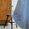 Japanese Style Linen Cotton Semi Blackout Curtains Short Curtain For Living Room Bedroom Kitchen Door Partition