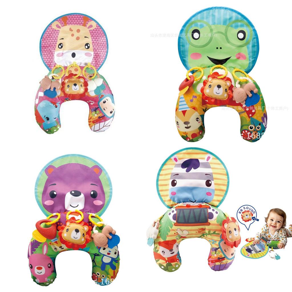 Baby Bauchlage Kissen mit Ton und visueller Entwicklung für die Früherziehung