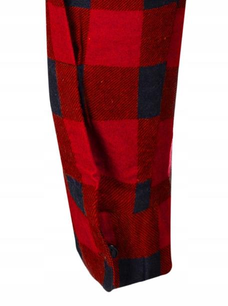 Koszula Flanelowa Casual W Krate Męska 100% Bawełna R. L