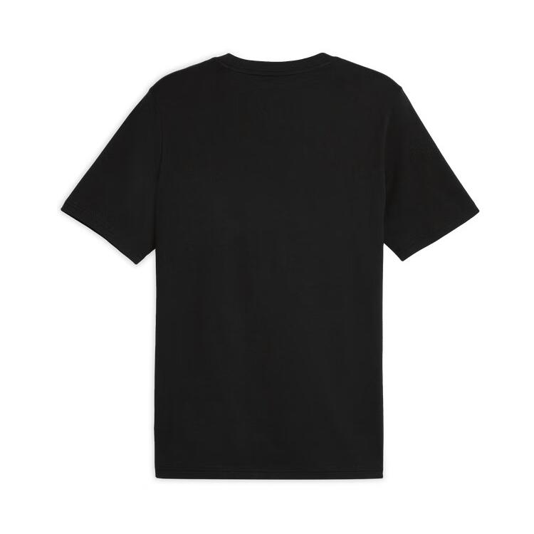 New PUMA Basic GRAPHICS T Shirt Men's Black 01 690666-01