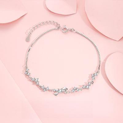 Bow Love Bracelet Women's Niche Exquisite Fashion Light Luxury Temperament Versatile New Hand Jewelry Women