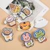 Korean Cute Cartoon Astronaut Acrylic Pin Badge