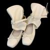 Korean Niche Design Cool Boots Children's 2025 Summer New Bow Ballet Pleated Pile Boots Medium Boots
