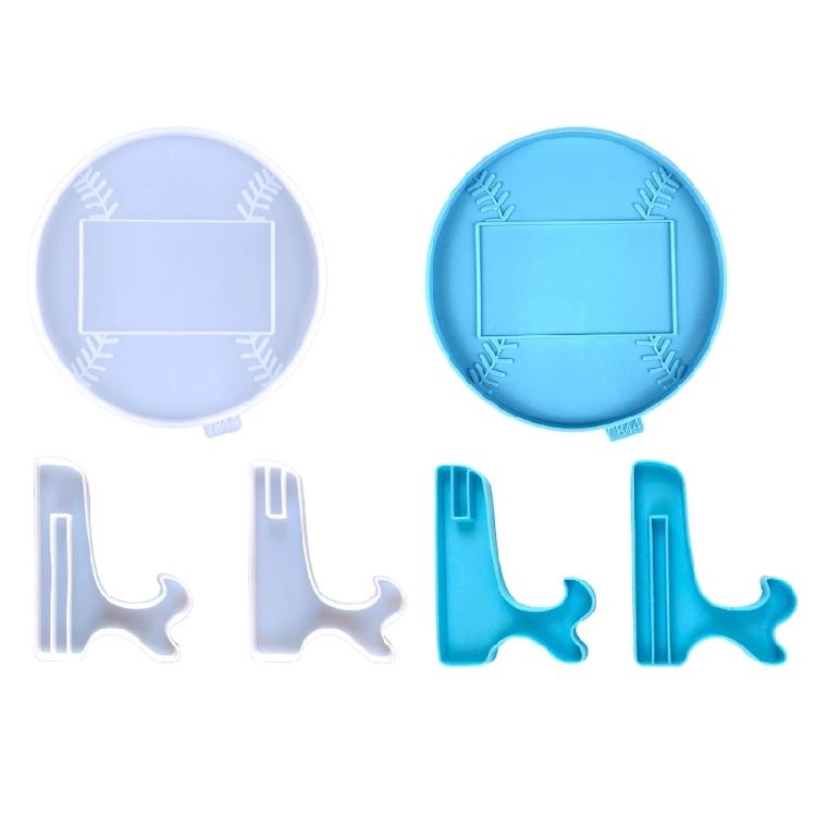 Baseball Frame Mold Kit Home Ornaments Resin Mold Wall Hangings Decor Molds